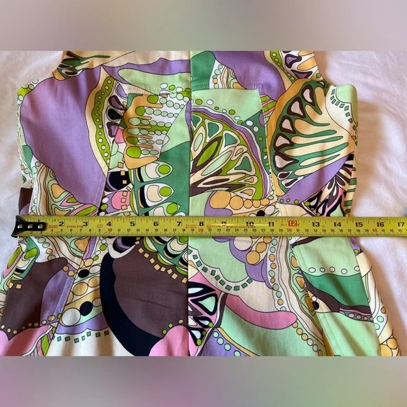 David Meister Mod Print Sheath Dress Size 4 EUC - Picture 5 of 11